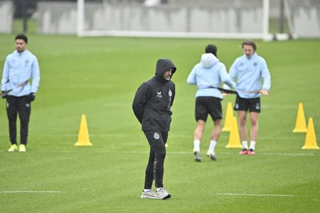 Club Brugge v Marseille - UEFA Champions League Media Activities 27 01 2026 BRUGGE, BELGIUM - JANUARY 27 : pictured during a training session ahead of the UEFA Champions League 2025 26 League Phase MD8 match between Club Brugge and Marseille on January 27, 2026 in Brugge, Belgium, 27 01 2026 Brugge Belgium  Copyright: xJanxDexMeuleneirx