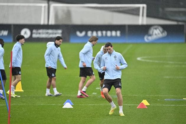 Club Brugge v Marseille - UEFA Champions League Media Activities 27 01 2026 BRUGGE, BELGIUM - JANUARY 27 : pictured during a training session ahead of the UEFA Champions League 2025 26 League Phase MD8 match between Club Brugge and Marseille on January 27, 2026 in Brugge, Belgium, 27 01 2026 Brugge Belgium  Copyright: xJanxDexMeuleneirx
