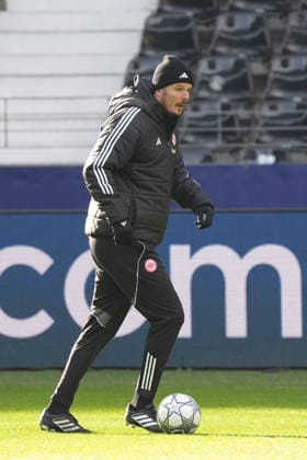 Interim coach Alex Meier Eintracht Frankfurt Frankfurt 27 01 2026 Eintracht Frankfurt final training, Deutsche Bank Park, Matchday 8 Champions League