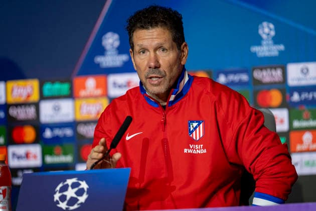 Football, CL, Atletico Madrid, Press conference