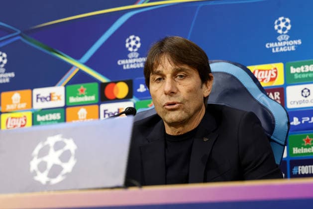 Napoli™s head coach Antonio Conte During the Napoli-Chelsea Champions League press conference, PK, Pressekonferenz in the press room at the Diego Armando Maradona Stadium on January 27, 2026.  Copyright: xAlessandroxGarofalo LaPressex