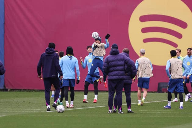 January 27, 2026, Sant Joan Despi, Barcelona, SPAIN: Raphinha during the training day of FC Barcelona, Barca ahead UEFA Champions League 2025 26, football match against FC Copenhague at Ciutat Esportiva Joan Gamper on January 27, 2026 in Sant Joan Despi, Barcelona, Spain. Sant Joan Despi SPAIN - ZUMAa181 20260127_zaa_a181_037 Copyright: xJavierxBorregox