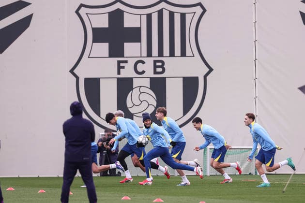 January 27, 2026, Sant Joan Despi, Barcelona, SPAIN: Raphinha during the training day of FC Barcelona, Barca ahead UEFA Champions League 2025 26, football match against FC Copenhague at Ciutat Esportiva Joan Gamper on January 27, 2026 in Sant Joan Despi, Barcelona, Spain. Sant Joan Despi SPAIN - ZUMAa181 20260127_zaa_a181_041 Copyright: xJavierxBorregox