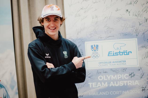 OLYMPICS - Winter Olympic Games, Olympische Spiele, Olympia, OS Milano Cortina 2026 VIENNA,AUSTRIA,26.JAN.26 - OLYMPICS - Winter Olympic Games Milano Cortina 2026, preview, OEOC equipping. Image shows Stefan Rettenegger (AUT).  GEPAxpictures xAlexanderxSolc