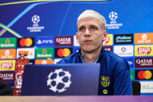 Football, CL, FC Barcelona, Press conference