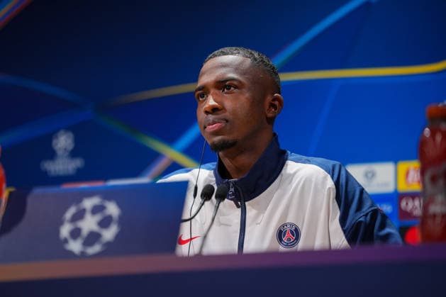 Ahead of PSG v Newcastle United FC - UEFA Champions League AUXERRE, FRANCE - JANUARY 27: Willian Pacho of Paris Saint-Germain attends a Paris Saint-Germain press conference, PK, Pressekonferenz at the Campus PSG in Poissy, France, on January 27, 2026. Maxime Delacroix Anadolu Poissy France. Editorial use only. Please get in touch for any other usage.  Copyright: x2026xAnadoluxMaximexDelacroixx