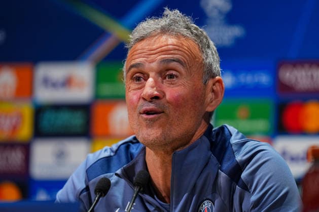 Ahead of PSG v Newcastle United FC - UEFA Champions League AUXERRE, FRANCE - JANUARY 27: Luis Enrique, head coach of Paris Saint-Germain, speaks during a Paris Saint-Germain press conference, PK, Pressekonferenz at the Campus PSG in Poissy, France, on January 27, 2026. Maxime Delacroix Anadolu Poissy France. Editorial use only. Please get in touch for any other usage.  Copyright: x2026xAnadoluxMaximexDelacroixx