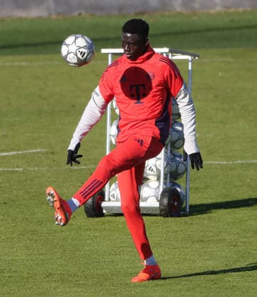 27 01 2026, FC Bayern Training Munich, Football, Sports, in the picture Bara Sapoko Ndiaye
