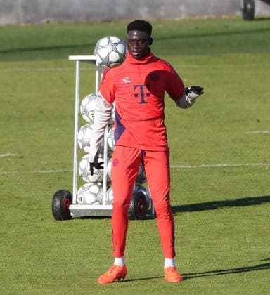 27 01 2026, FC Bayern Training Munich, Football, Sports, in the picture Bara Sapoko Ndiaye
