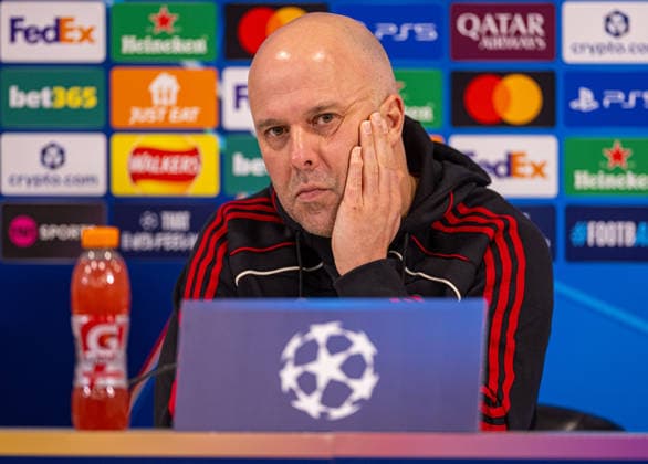 Football - UEFA Champions League - League Phase - Liverpool FC v QarabaÄü FK - MD-1 LIVERPOOL, ENGLAND - Tuesday, January 27, 2026: Liverpool s head coach Arne Slot during a press conference, PK, Pressekonferenz at Anfield ahead of the UEFA Champions League game between Liverpool FC and QarabaÄü FK. (Photo by David Rawcliffe Propaganda) LIVERPOOL Anfield MERSEYSIDE ENGLAND  Copyright: xDavidxRawcliffex P2026-01-27-Liverpool_ Qarabag_MD-1-45
