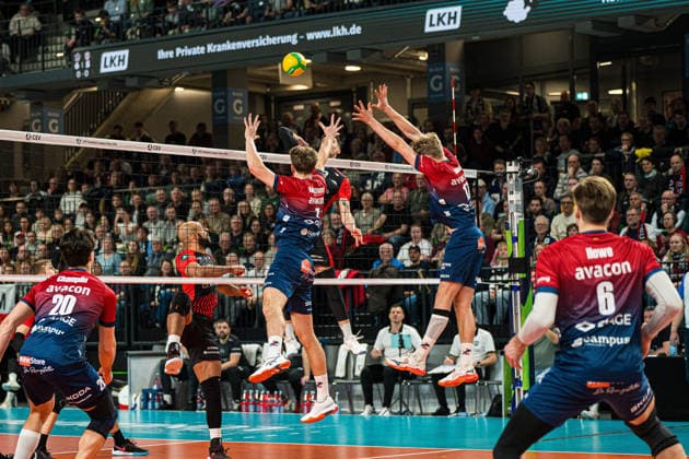 Volleyball, CEV CL, SVG Lüneburg - Asseco Resovia Rzeszow