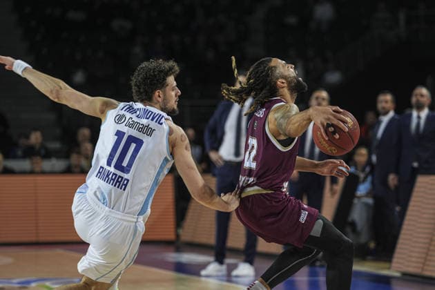 Turk Telekom v Lietkabelis - BKT European Cup ANKARA, TURKIYE - JANUARY 27: Uros Trifunovic (10) of Turk Telekom in action during BKT EuroCup Basketball Week 16 Group B match between Turk Telekom and Lietkabelis at Ankara Sports Hall in Ankara, Turkiye on January 27, 2026. Metin Aktas Anadolu Ankara Turkey. Editorial use only. Please get in touch for any other usage.  Copyright: x2026xAnadoluxMetinxAktasx