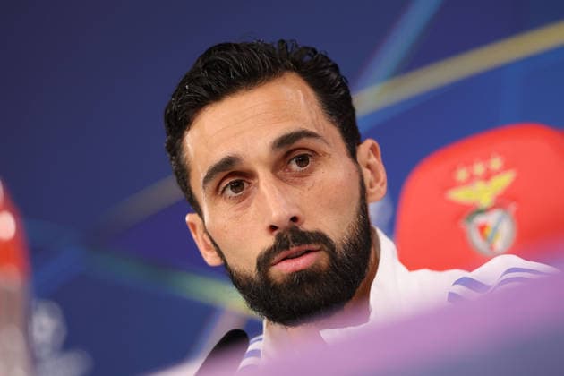 FBL UEFA Champions League 2025 26 press conference SL Benfica Real Madrid coach Alvaro Arbeloa Real Madrid during the press conference before the UEFA Champions League 2025 26 League Phase MD8 match between Sport Lisboa e Benfica and Real Madrid at Estadio da Luz on 27 January 2026 in Lisbon, Portugal Copyright: JoaquimxFerreira