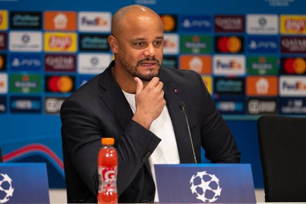 Head coach Vincent Kompany FC Bayern Muenchen at the press conference before the match PSV Eindhoven vs FC Bayern Muenchen, Soccer, Champions League, Matchday 8, 27 01 2026 Copyright: xkolbert-press MarkusxVerwimpx