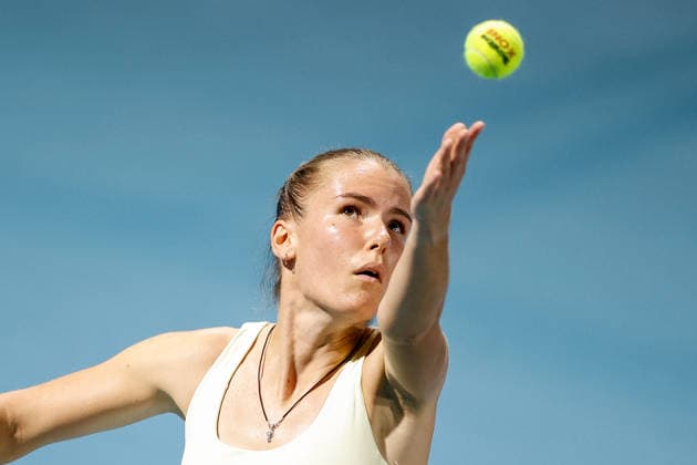 Philippine Women s Open - Day two Tatiana Prozorova of Russia serves to Kaye Anne Emana of the Philippines during day two of the Philippine Women s Open in Manila, Philippines on January 27, 2026. The Philippine Women s Open runs from January 26 to 31 2026. MANILA Philippines  Copyright: xMATRIXxIMAGESx xMARKxCRISTINOx