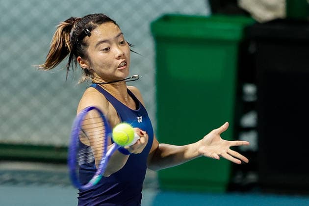 Philippine Women s Open - Day two Ye-XinMa of China in action during her match against Darja Semenistaja of Latvia during day two of the Philippine Women s Open in Manila, Philippines on January 27, 2026. The Philippine Women s Open runs from January 26 to 31 2026. MANILA Philippines  Copyright: xMATRIXxIMAGESx xMARKxCRISTINOx