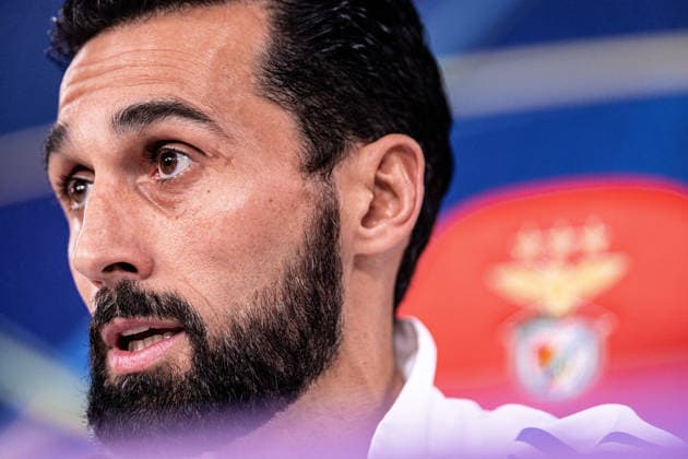 January 27, 2026, Lisboa, Lisboa, Portugal: Alvaro Arbeloa Head Coach of Real Madrid CF talks during press conference, PK, Pressekonferenz prior to the UEFA Champions League match between SL Benfica and Real Madrid CF at Estadio da Luz on January 27, 2026 in Lisbon, Portugal. Lisboa Portugal - ZUMAp267 20260127_zsp_p267_043 Copyright: xDavidexPuglisix
