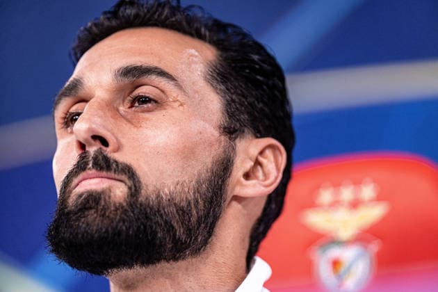 January 27, 2026, Lisboa, Lisboa, Portugal: Alvaro Arbeloa Head Coach of Real Madrid CF talks during press conference, PK, Pressekonferenz prior to the UEFA Champions League match between SL Benfica and Real Madrid CF at Estadio da Luz on January 27, 2026 in Lisbon, Portugal. Lisboa Portugal - ZUMAp267 20260127_zsp_p267_046 Copyright: xDavidexPuglisix