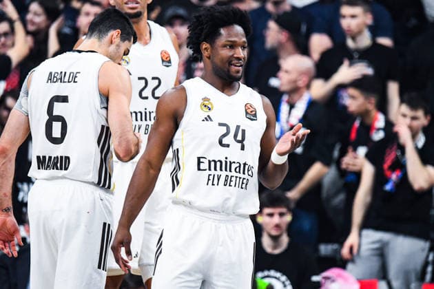 BASKET : Paris Basketball vs Real Madrid - Euroligue - JournÃ e 25 - 27 01 26 Andres Feliz (Real Madrid) ParisFrance  Copyright: xBaptistexAutissierx