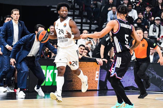 BASKET : Paris Basketball vs Real Madrid - Euroligue - JournÃ e 25 - 27 01 26 Andres Feliz (Real Madrid) ParisFrance  Copyright: xBaptistexAutissierx