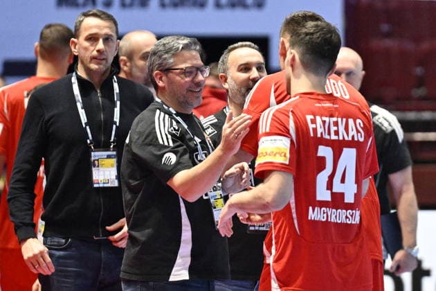 MALMÖ, SWEDEN 20260127 Hungarian national team captain JosÃ Rodriguez gestures during the 2026 EHF European Men s Handball Championship the EHF Euro 2026 main round match between Sweden and Hungary on Janyary 27, 2026 MALMÖ SWEDEN x50090x  Copyright: xJohanxNilsson TTx HANDBOLLS-EM 2026 SVERIGE-UNGERN