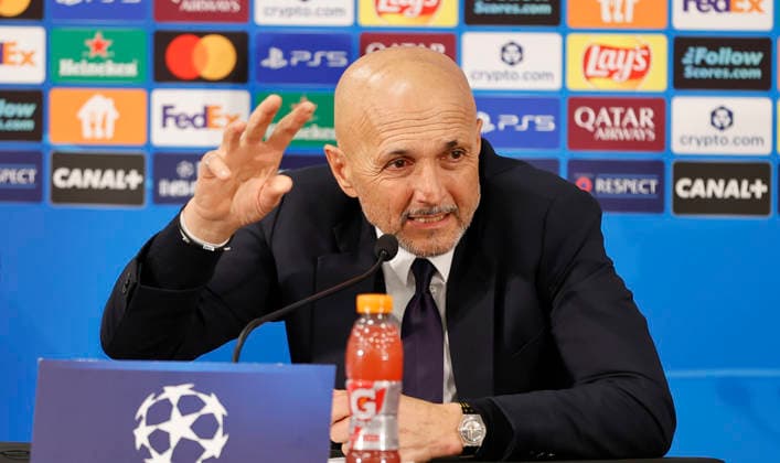 Monaco, Monte Carlo January 28, 2026 AS Monaco vs Juventus Football Club, Turin, UEFA Champions League Press Conference with Head Coach Luciano Spalletti Press Conference AS Monaco Juventus Football Club, UEFA Champions League