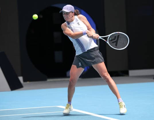 Iga Swiatek POL , Australian Open 2026 Melbourne Park, Melbourne, Victoria, Australia Copyright: xJuergenxHasenkopfx