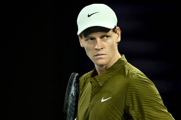 TENNIS AUSTRALIAN OPEN, Jannik Sinner of Italy during his men™s Quarterfinal against Ben Shelton of the USA on day 11 of the 2026 Australian Open tennis tournament at Melbourne Park in Melbourne, Wednesday, January 28, 2026. ( NO ARCHIVING MELBOURNE VICTORIA AUSTRALIA  Copyright: xJOELxCARRETTx 20260128155445892936