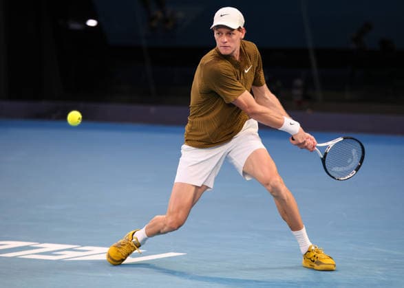 Jannik Sinner ITA , Australian Open 2026 Melbourne Park, Melbourne, Victoria, Australia Copyright: xJuergenxHasenkopfx