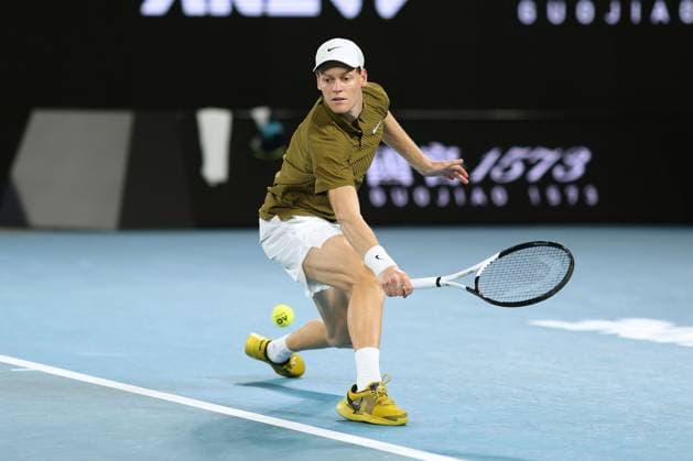 Jannik Sinner during his Quarter-Final match Australian Open tennis tournament, Day Eleven, Melbourne Park, Australia - 28 Jan 2026Melbourne Melbourne Park Victoria (VIC) Australia  Copyright: xRachelxBach Shutterstockx 16403682ez