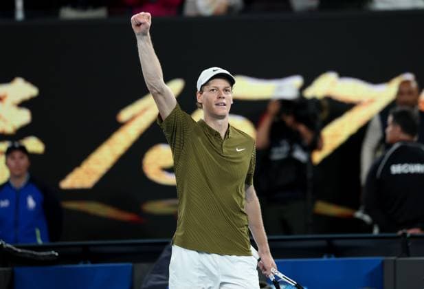 Jannik Sinner wins his Quarter-Final match Australian Open tennis tournament, Day Eleven, Melbourne Park, Australia - 28 Jan 2026Melbourne Melbourne Park Victoria (VIC) Australia  Copyright: xRachelxBach Shutterstockx 16403682fw
