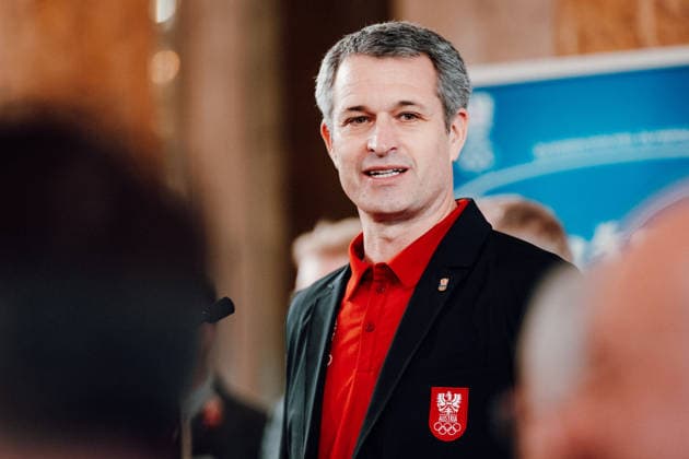 OLYMPICS - Winter Olympic Games, Olympische Spiele, Olympia, OS Milano Cortina 2026 VIENNA,AUSTRIA,28.JAN.26 - OLYMPICS - Winter Olympic Games Milano Cortina 2026, preview, Vereidigung Olympic Team Austria. Image shows president Horst Nussbaumer (OEOC).  GEPAxpictures xAlexanderxSolc