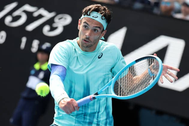 TENNIS : Open d Australie 2026 - Melbourne - 28 01 2026 Lorenzo Musetti - Australian Open - Melbourne - 28 01 2026 MELBOURNE  Copyright: xSportxPSNEWZx