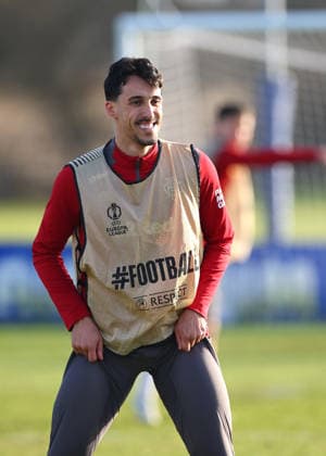 Bojan Miovski training ahead of tomorrow s Europa League match against FC Porto. Rangers Training - The Rangers Training Centre, Glasgow, Lanarkshire, Scotland, UK - 28 Jan 2026Glasgow The Rangers Training Centre Lanarkshire United Kingdom  Copyright: xO Rourke RangersxFC Shutterstockx 16457496f