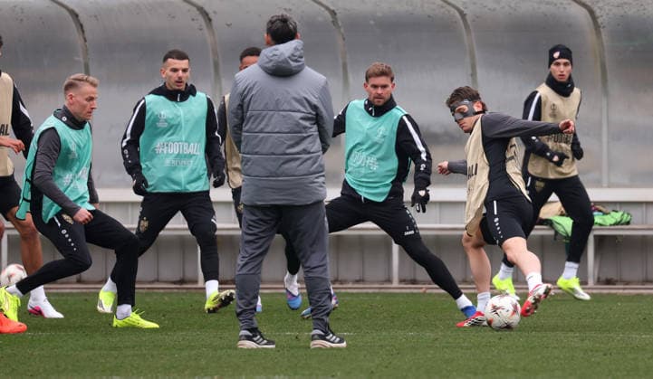 Football, EL, VfB Stuttgart training