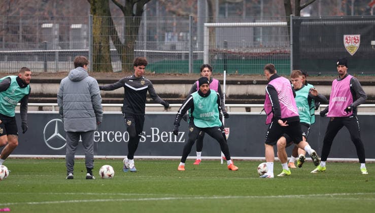 2026,01,28, Stuttgart, Football UEFA Europa League, Season 2025 2026, VfB Stuttgart, Training,