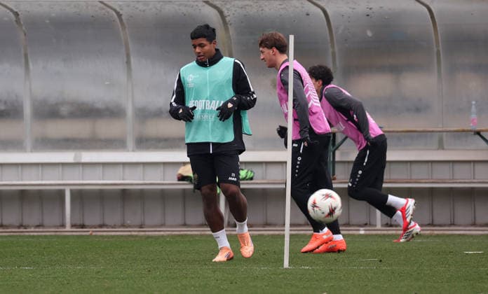 2026,01,28, Stuttgart, Football UEFA Europa League, Season 2025 2026, VfB Stuttgart, Training, Jeremy Arevalo