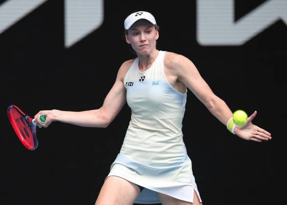 Elena Rybakina KAZ , Australian Open 2026 Melbourne Park, Melbourne, Victoria, Australia Copyright: xJuergenxHasenkopfx