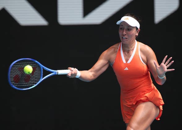 Jessica Pegula, Australian Open 2026 Melbourne Park, Melbourne, Victoria, Australia Copyright: xJuergenxHasenkopfx