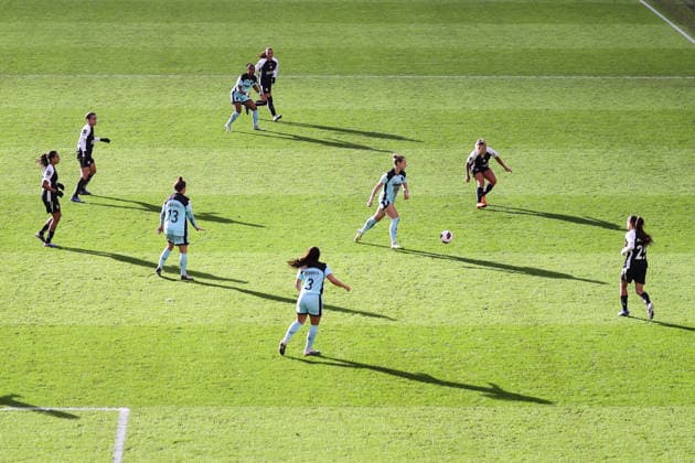 Gotham FC gegen SC Corinthians 28. Januar 2026, London FIFA Womens Champions Cup Halbfinale Gotham FC gegen SC Corinthians Ein Überblick über das Spiel, während die Sonne herauskommt Foto Jacques Feeney Offside London UK  Copyright: xJacquesxFeeneyx xOffsidexOffside