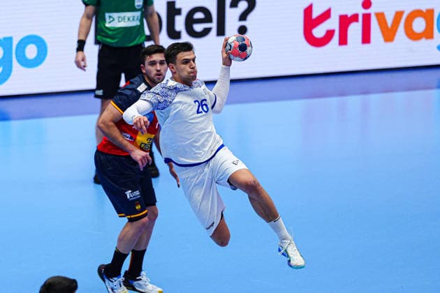Francisco Costa Portugal, 26 DEN, Spain vs Portugal, Handball, EHF European Championship 2026, Main Round, Matchday 4, 28 01 2026 DEN, Spain vs Portugal, Handball, EHF European Championship 2026, Main Round, Matchday 4, 28 01 2026 Herning Copyright: xEibner-Pressefoto MarcelxvonxFehrnx EP_MFN