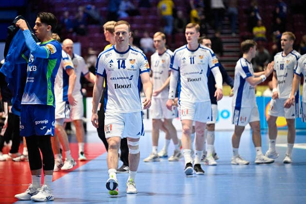 MALMÖ, SVERIGE 20260128 Iceland s Omar Ingi Magnusson during the 2026 EHF European Men s Handball Championship the EHF Euro 2026 main round match between Slovenia and Iceland at Malmö Arena, in Malmö, Sweden, on January 28, 2026 MALMÖ SVERIGE x50090x  Copyright: xJohanxNilsson TTx EHF EURO 2026 SLOVENIA-ICELAND