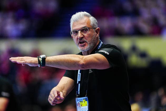 Paulo Pereira Portugal, Coach DEN, Spain vs Portugal, Handball, EHF European Championship 2026, Main Round, Matchday 4, 28 01 2026 DEN, Spain vs Portugal, Handball, EHF European Championship 2026, Main Round, Matchday 4, 28 01 2026 Herning Copyright: xEibner-Pressefoto MarcelxvonxFehrnx EP_MFN
