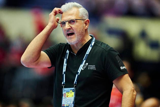 DENMARK EM Men s Handball Spain Portugal Portugal s national coach Paulo Pereira during the EHF Euro 2026 main round men s handball match between Spain and Portugal at Jyske Bank Boxen in Herning, Wednesday, January 28, 2026 Photo Thomas Traasdahl Ritzau Scanpix , Herning Denmark  Copyright: RitzauxScanpix ThomasxTraasdahlx spdk20260128-172212-L