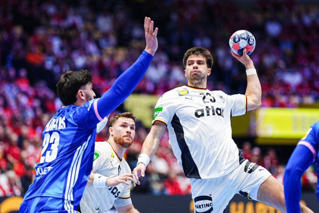Handball, European Championship, Germany - France