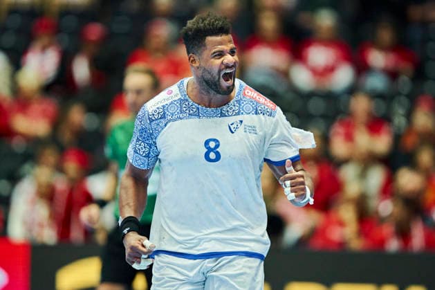 DENMARK European Men s Handball Championship Spain Portugal Portugal s Victor Iturizza during the EHF Euro 2026 main round men s handball match between Spain and Portugal at Jyske Bank Boxen in Herning, Wednesday, January 28, 2026 Photo Thomas Traasdahl Ritzau Scanpix , Herning Denmark  Copyright: RitzauxScanpix ThomasxTraasdahlx spdk20260128-172208-L