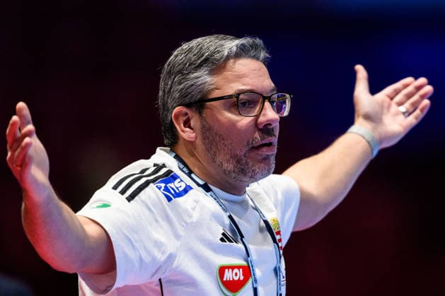 260128 Head coach Jose Maria Rodriguez Vaquero of Hungary during the EHF European Handball Championship main round match between Croatia and Hungary on January 28, 2026 in Malmö Photo Petter Arvidson BILDBYRAN kod PA PA1144 handball handball handball handballs em 2026 croatia hungary croatia hungary ungern ehf european handball championship bbeng grappa33  Copyright: PETTERxARVIDSON BB260128PA048