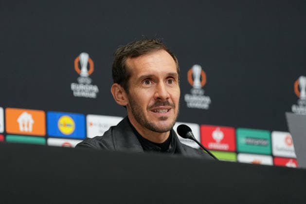 Football, EL, SC Freiburg, Press conference