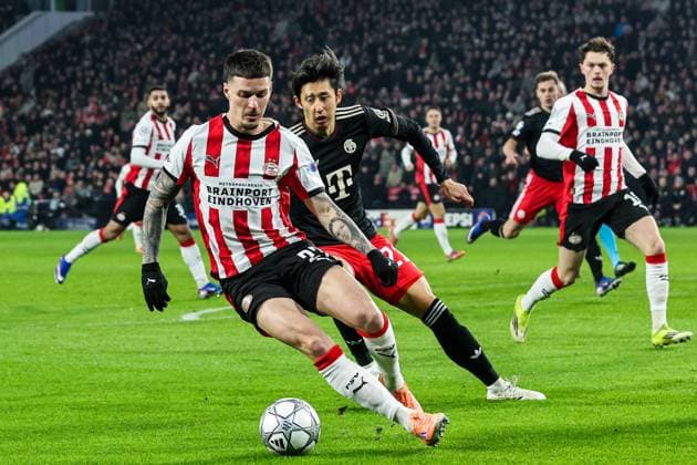 Football, CL, PSV Eindhoven - FC Bayern Munich