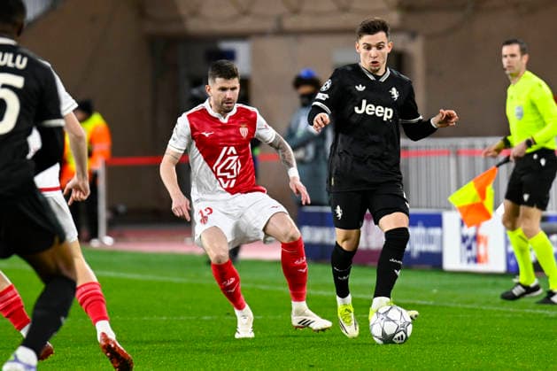 FOOTBALL : AS Monaco VS Juventus FC - UEFA Champions League - 28 01 2026 Francisco Conceicao (Juventus) - UEFA Champions League match between AS Monaco and Juventus FC on January 28, 2026 at the Louis II Stadium in Monaco. MonacoMonaco  Copyright: xWilliamxCannarellax
